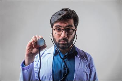 Doctor with Stethoscope