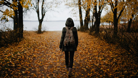 Girl Walking